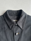 JEAN PAUL GAULTIER JEANS - 1990s LONG COAT WITH CONTRASTING SEAMS