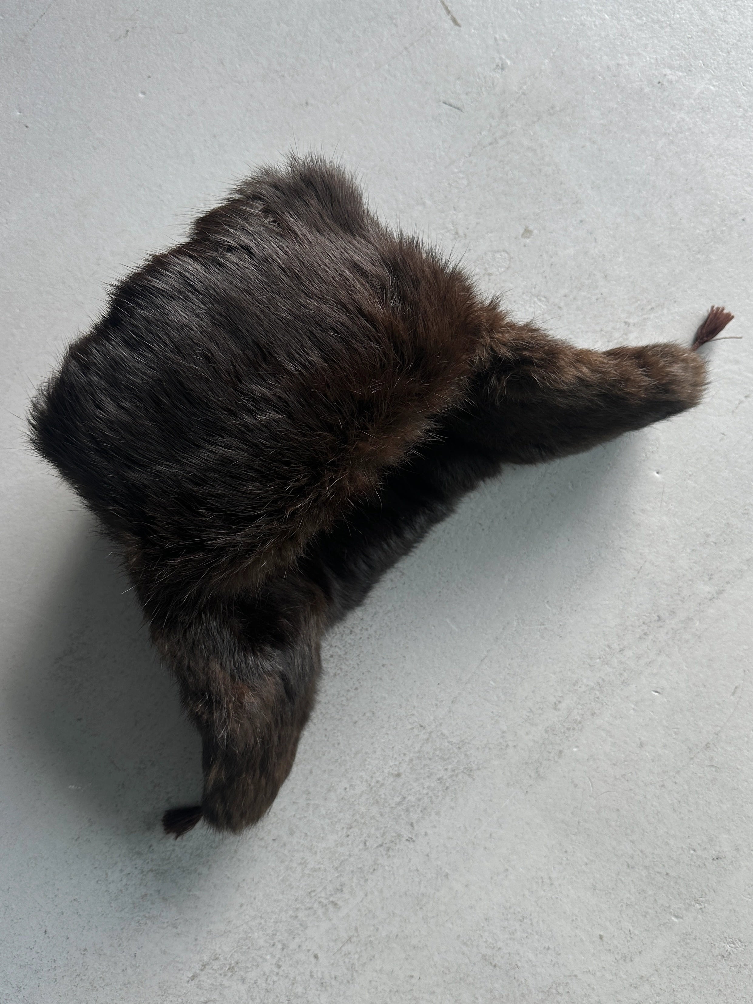 1980s OVERSIZED TRAPPER FUR HAT