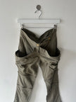 GAETANO NAVARRA - S/S 2004 2 IN 1 TROUSERS SHORTS WITH ZIP DETAILS
