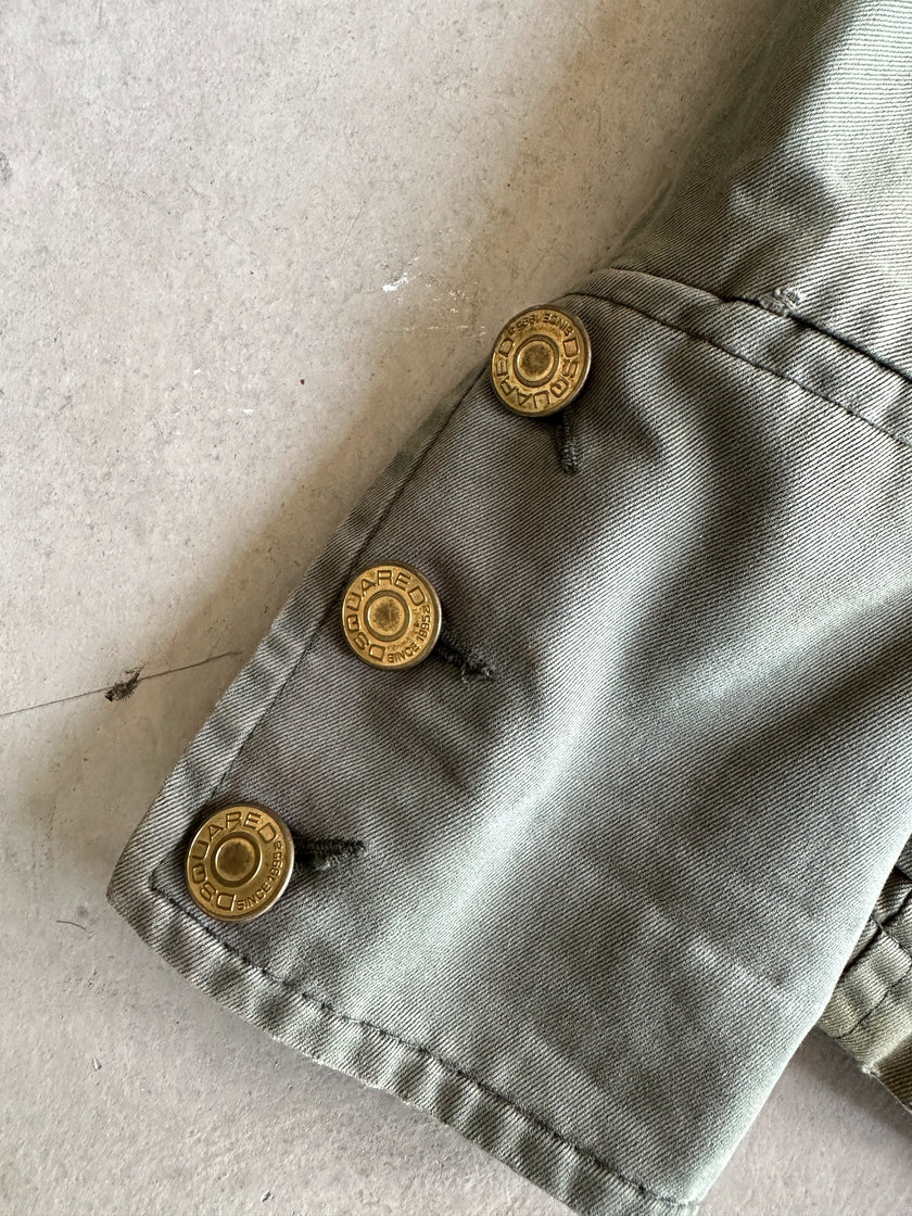 DSQUARED2 - 2000s STRAIGHT FIT CARGO JACKET