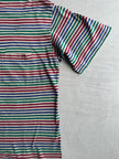 1980s STRIPED CREW NECK T-SHIRT