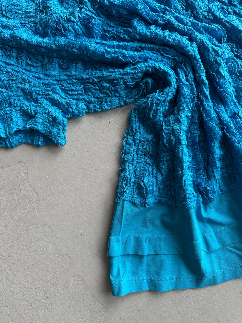 ISSEY MIYAKE HaaT - S/S 2001 LAYERED RUCHED T-SHIRT