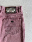 ARMANI JEANS - 1980s HIGH WAIST STRAIGHT FIT JEANS