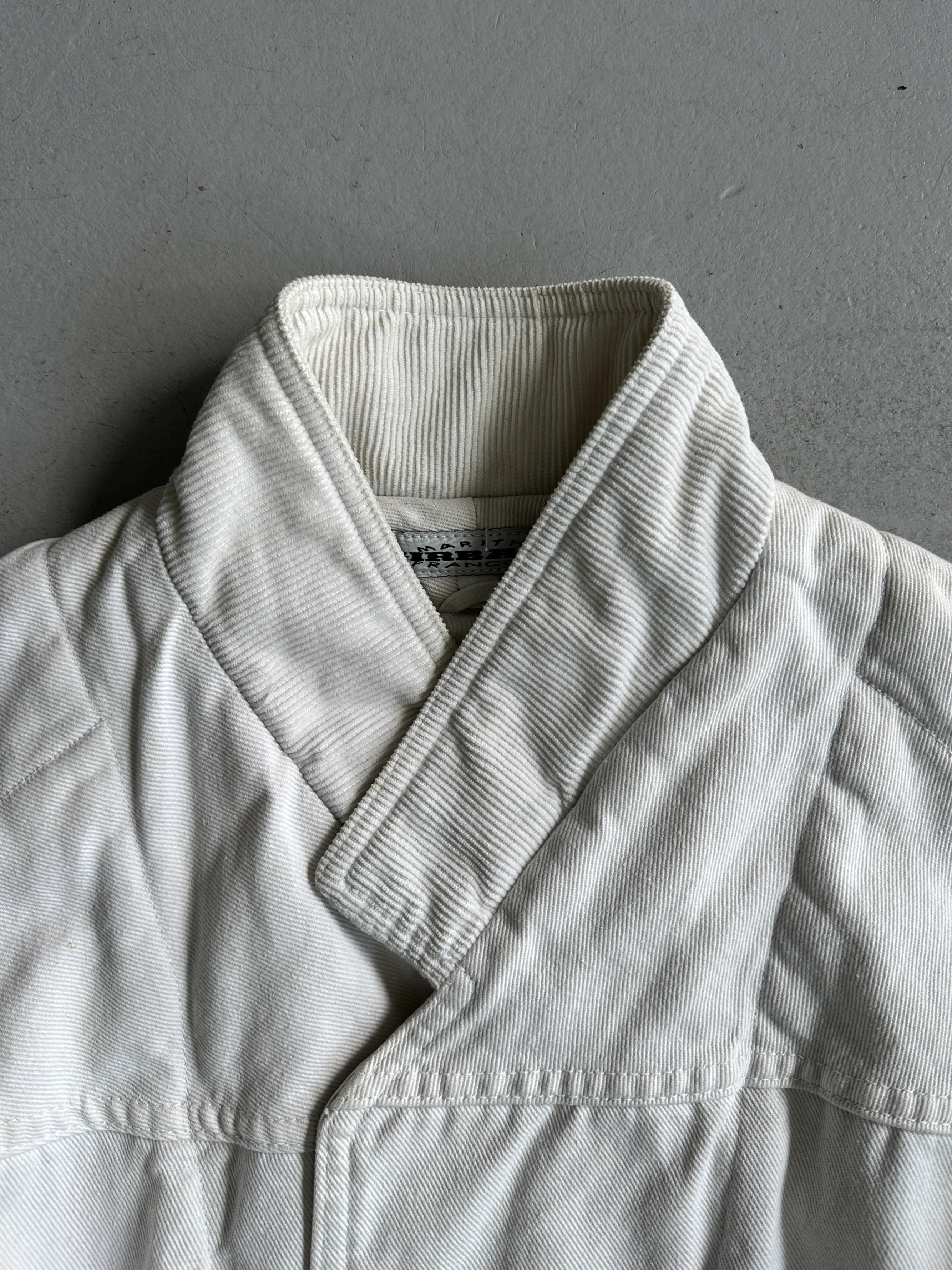 MARITHÉ + FRANÇOIS GIRBAUD - 1980s BOXY FIT DENIM BOMBER JACKET