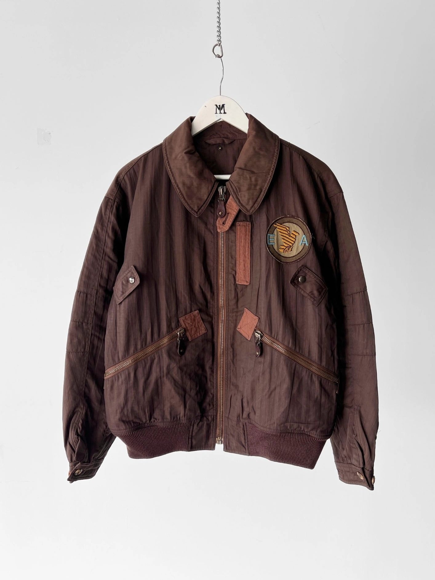 EMPORIO ARMANI F/W 1988-1989 AVIATOR BOMBER JACKET
