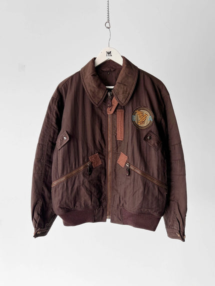 EMPORIO ARMANI F/W 1988-1989 AVIATOR BOMBER JACKET