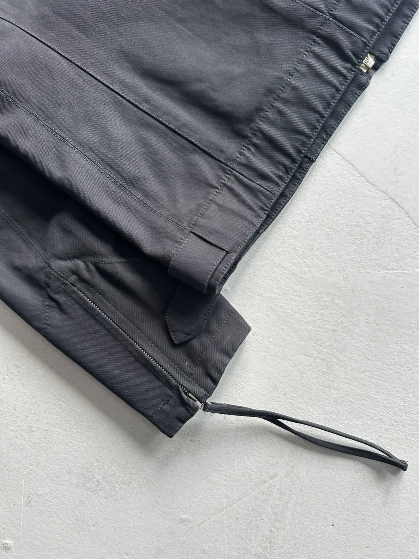 JEAN PAUL GAULTIER OBJET - 1990s TEXTURED BIKER JACKET