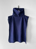 ISSEY MIYAKE - F/W 2002 CHEVRON PLEATS HIGH NECK TOP