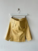 DOLCE & GABBANA - S/S 2004 EMBOSSED LEATHER MINI SKIRT