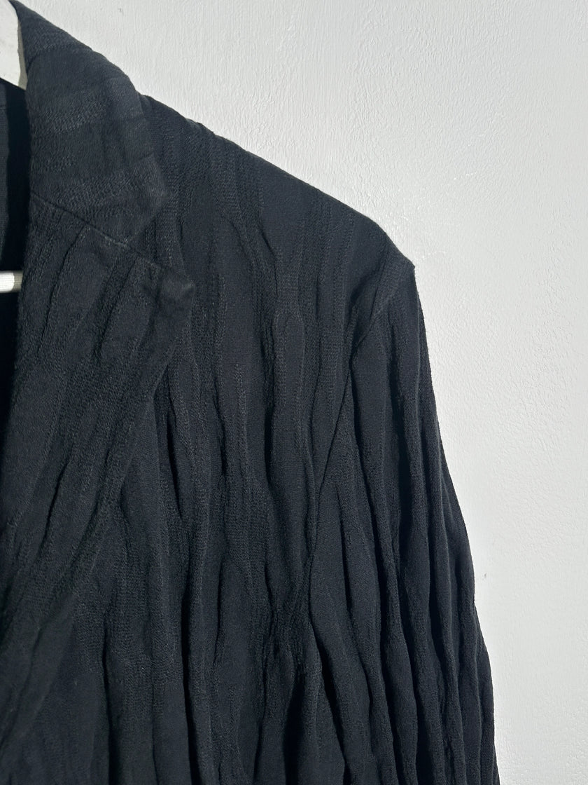 ISSEY MIYAKE - S/S 2017 RELAXED FIT CRINKLED BLAZER