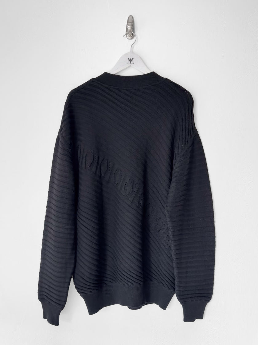 CLAUDE MONTANA - 1980s DROPPED SHOULDERS KNIT JUMPER