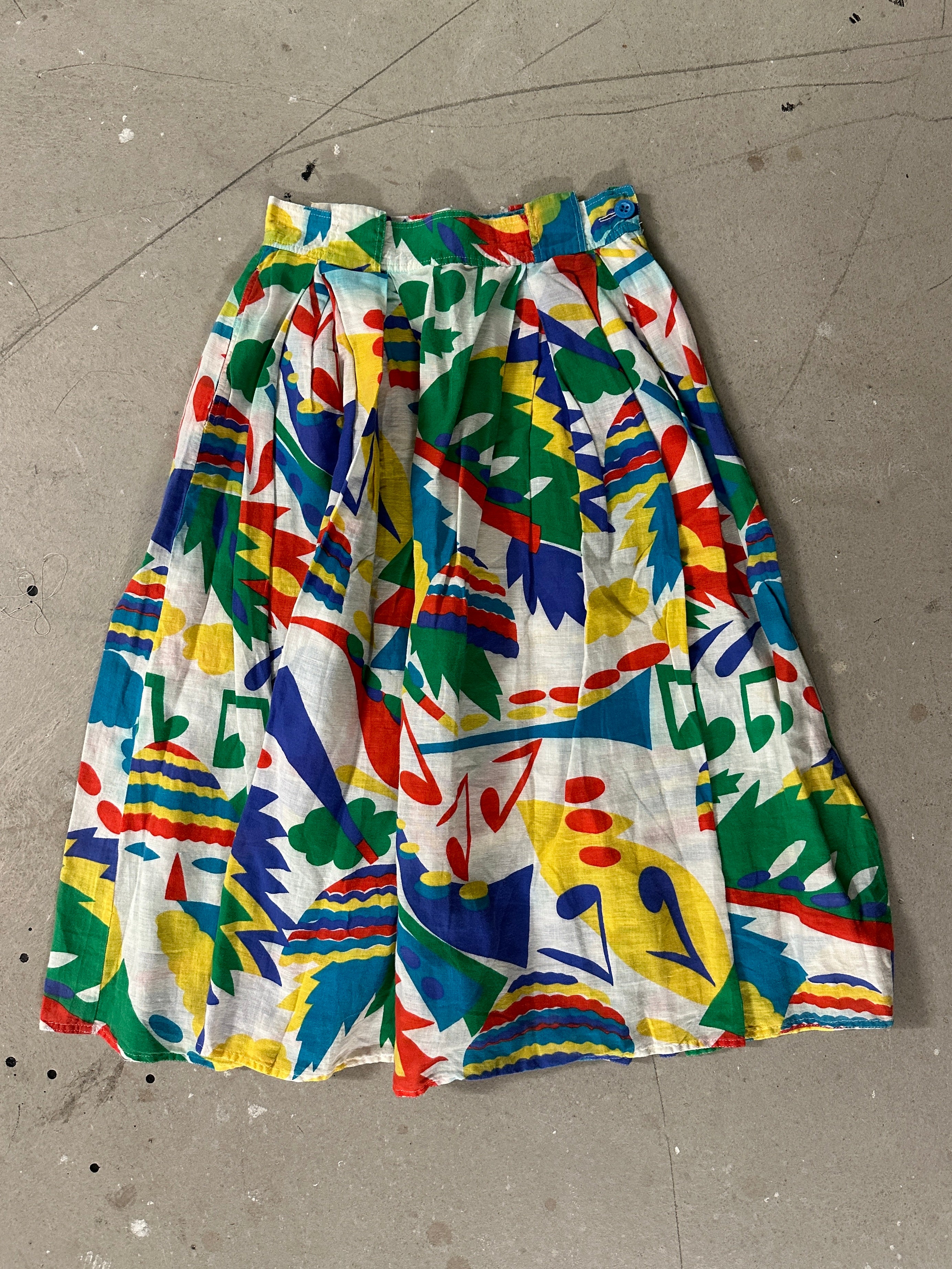 ENRICO COVERI - 1980/90s PRINTED CO-ORD SET