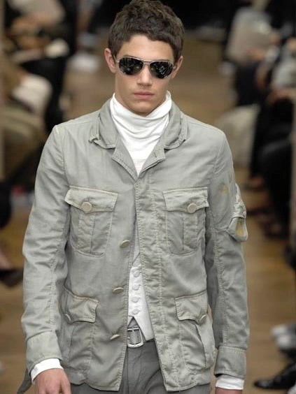 KIMINORI MORISHITA - S/S 2008 LIGHT JACKET WITH GLASSES POUCH