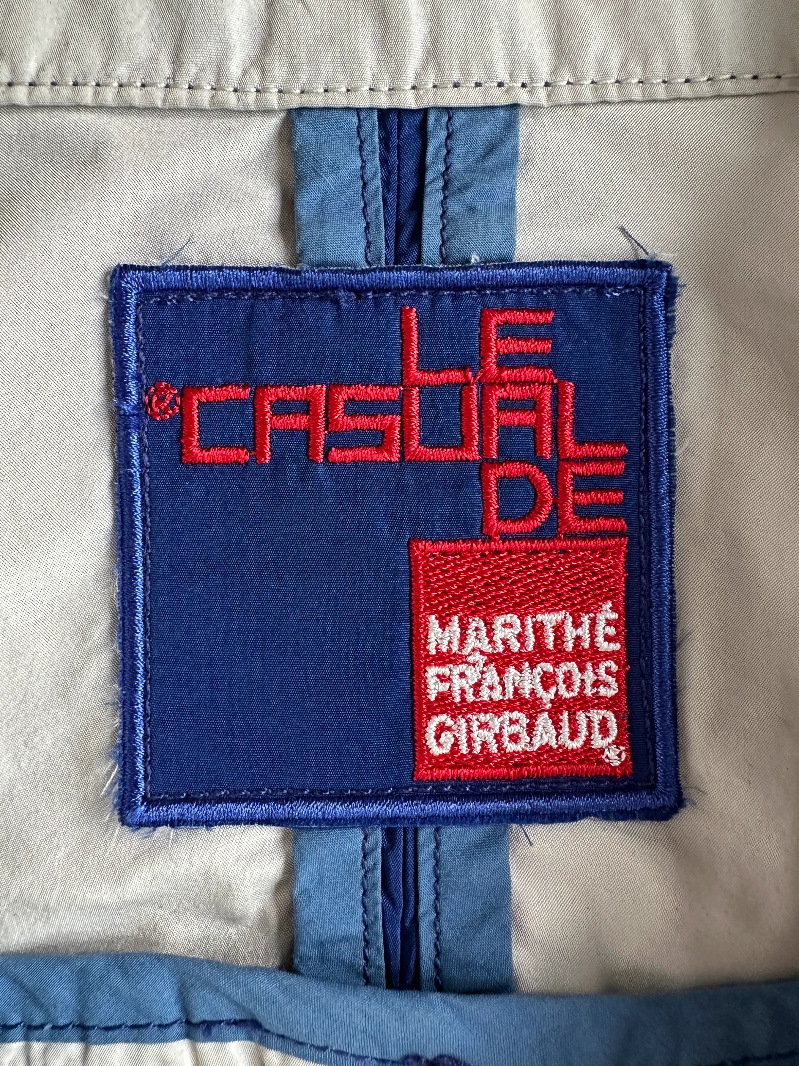 MARITHÉ + FRANÇOIS GIRBAUD - S/S 2013 FUNNEL NECK LAYERED LIGHT JACKET