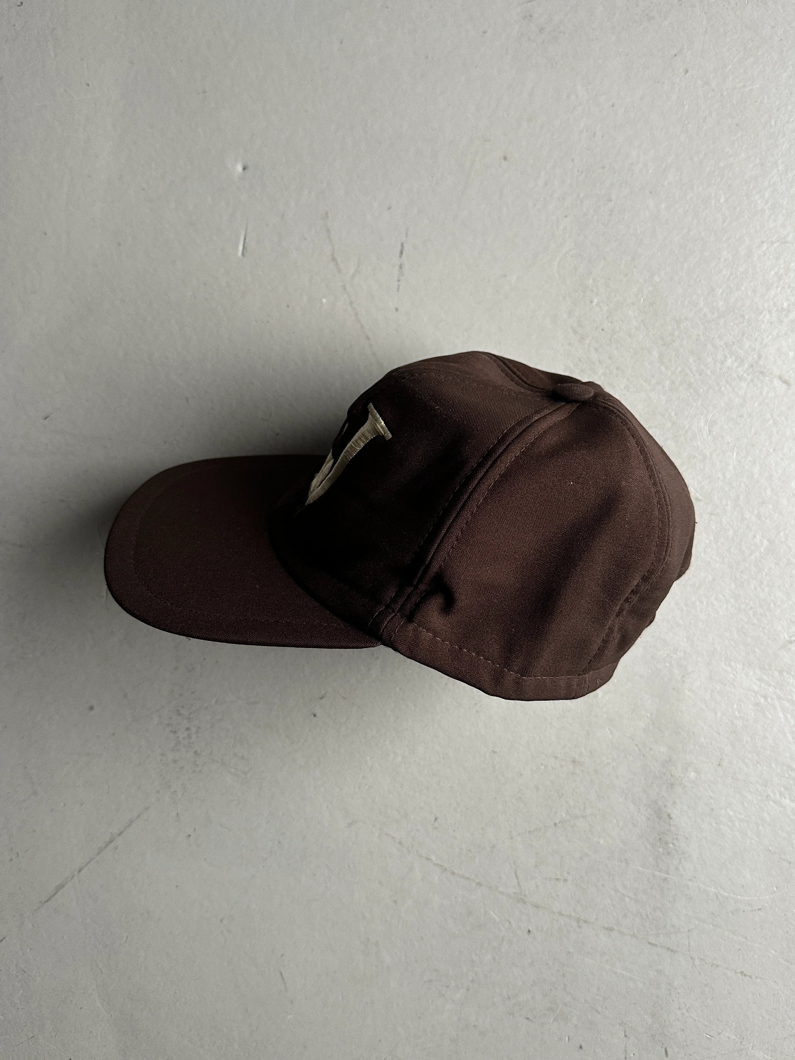 ARMANI JEANS - F/W 1997 EMBROIDERED LOGO FRONT CAP