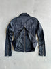 PLEIN SUD - 1990s ZIPPED BACK SATIN JACKET