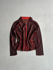 HIROKO KOSHINO - 1990s PAPER TEXTURE BUTTONED SHIRT