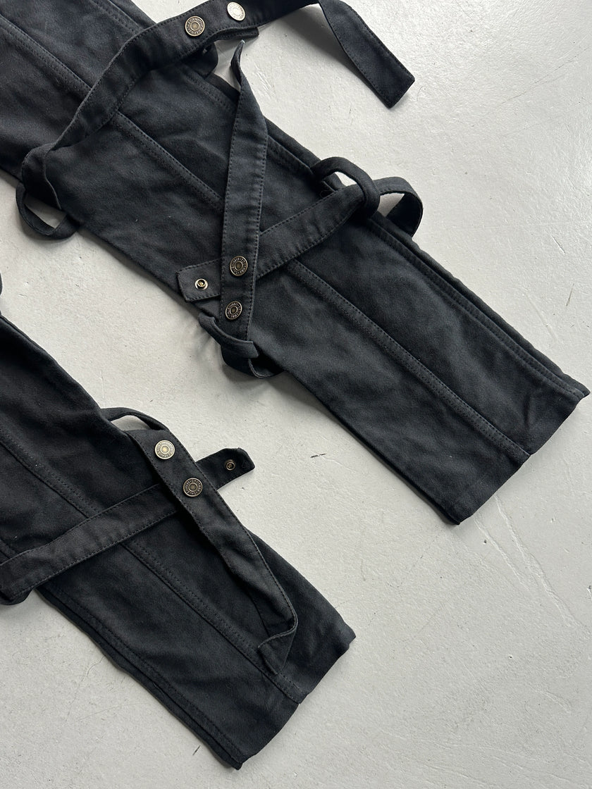 JIMMY TAVERNITI - late 1990s BONDAGE LOW WAIST TROUSERS