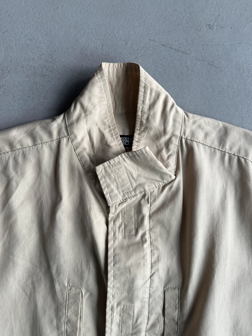 TORNADO MART - 2000s LIGHT JACKET WITH VERTICAL WELT POCKETS