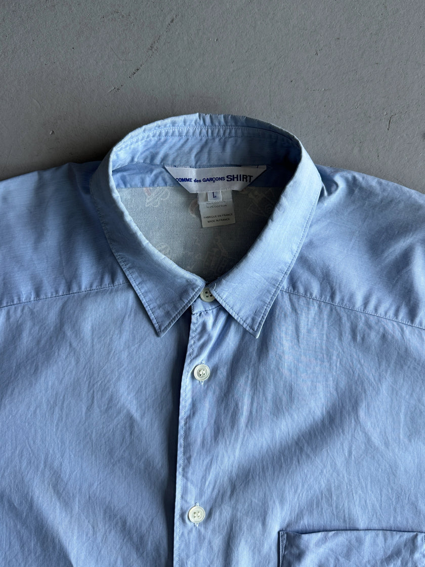 COMME DES GARÇONS - 2000s SPACESHIP YOKE LONG SLEEVE SHIRT