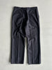 1980s PINSTRIPED TAILORED TROUSERS