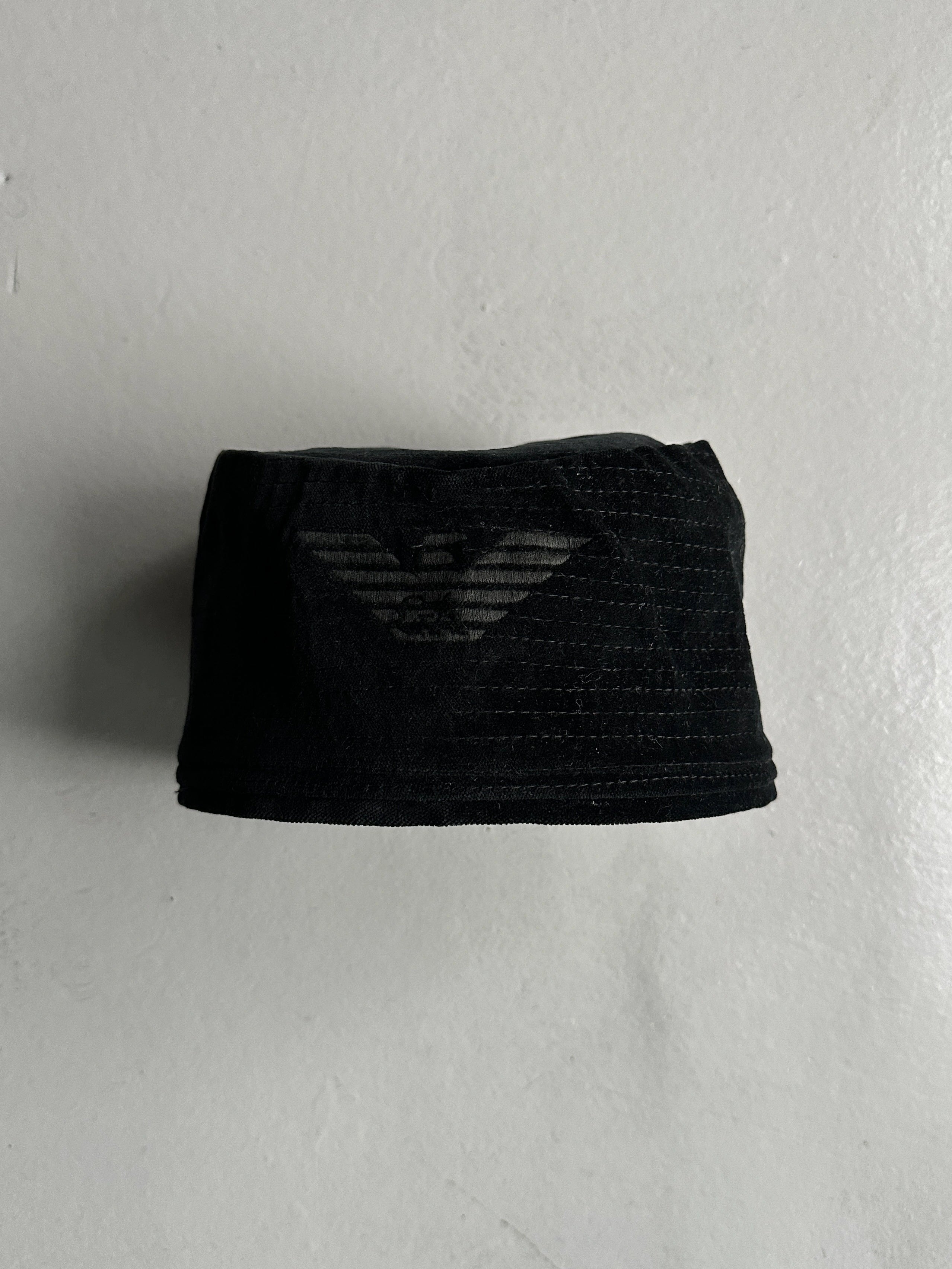 ARMANI JEANS - 1990s VELVET COSSACK HAT