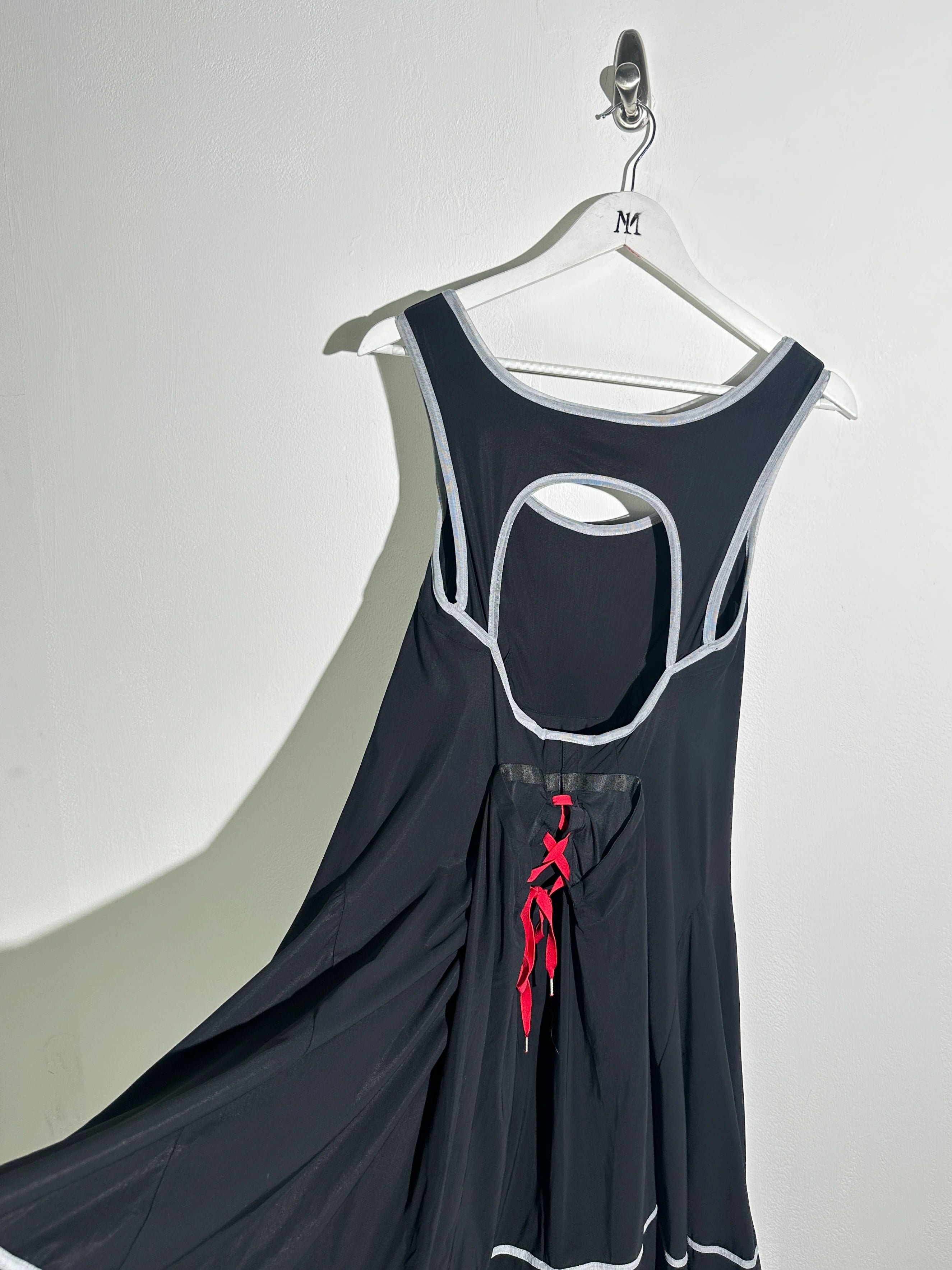 MARITHÉ + FRANÇOIS GIRBAUD - early 2000s DRESS WITH CUT OUT BACK