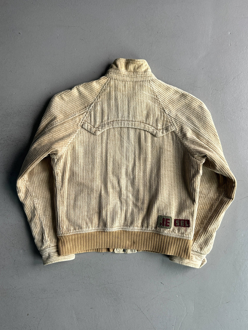 DIESEL - 2000s CORDUROY BOMBER JACKET