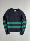 DIESEL - 2000s BOUCLE TEXTURED UPPER BODY CREWNECK JUMPER