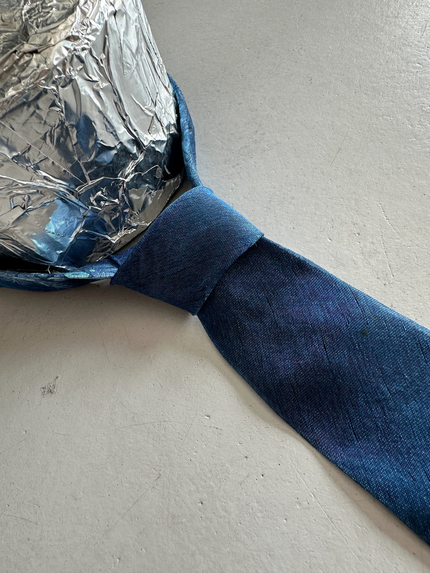 JEAN PAUL GAULTIER - 1990s SILK ORGANZA TIE