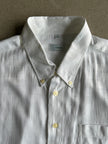 1980s WHITE TEXTURED SHORT SLEEVE SHIRT