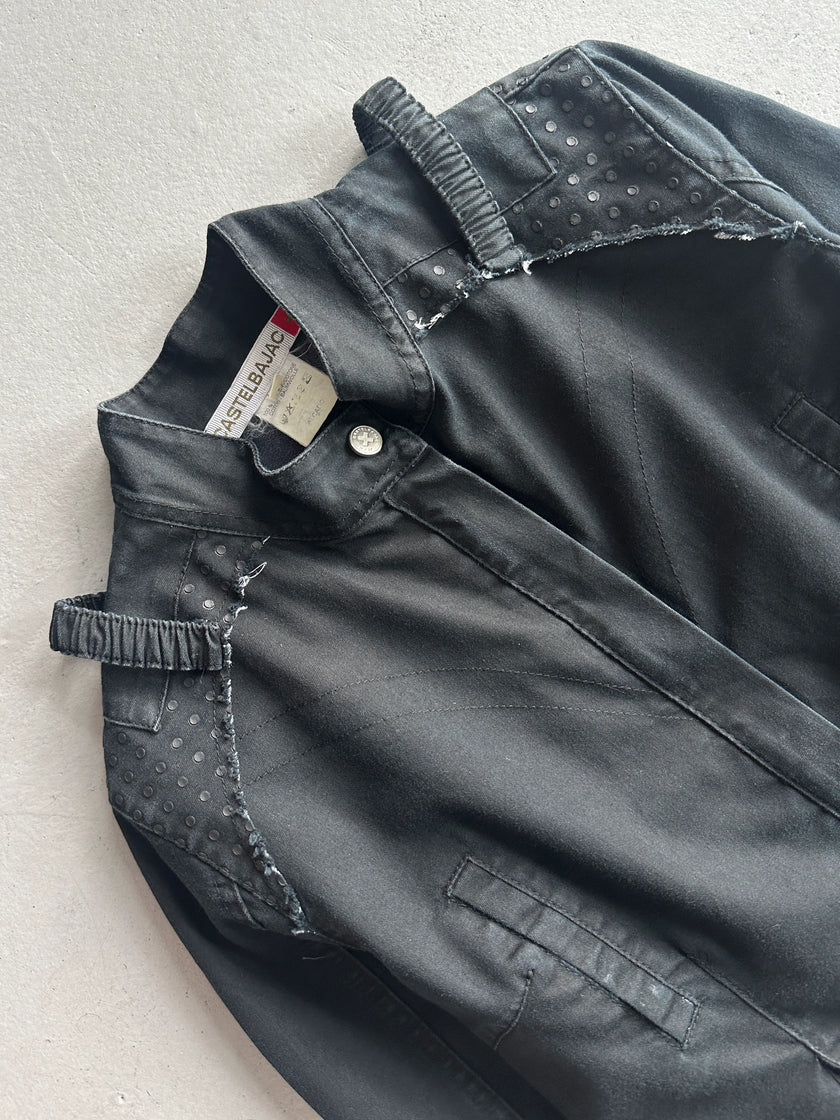 JEAN CHARLES CASTELBAJAC - 1990s SLIM FIT MILITARY JACKET