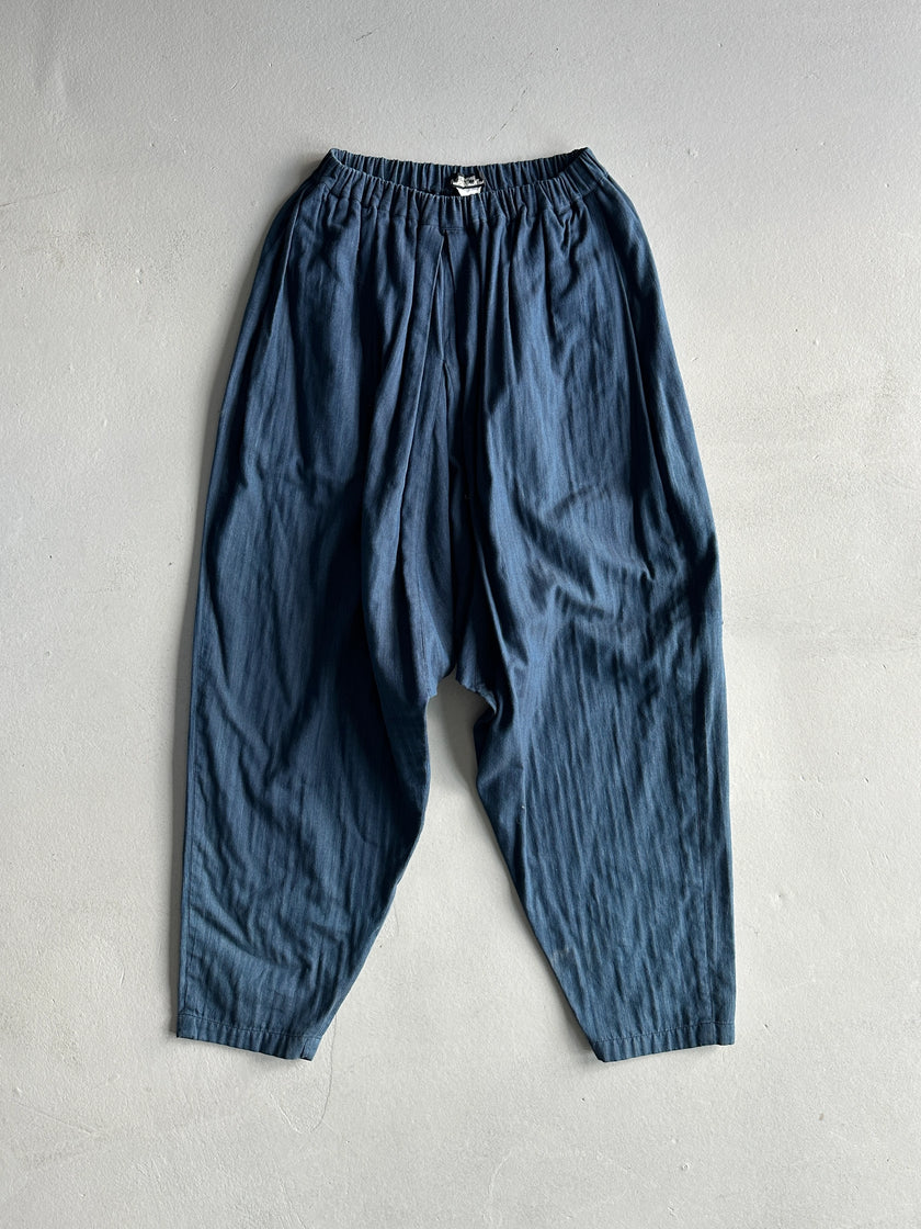 ISSEY MIYAKE PERMANENTE - 1990s 2 PIECES SET TROUSERS AND JACKET