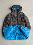 PLANTATION ISSEY MIYAKE - 1990s REVERSIBLE LONG HOODED PUFFER