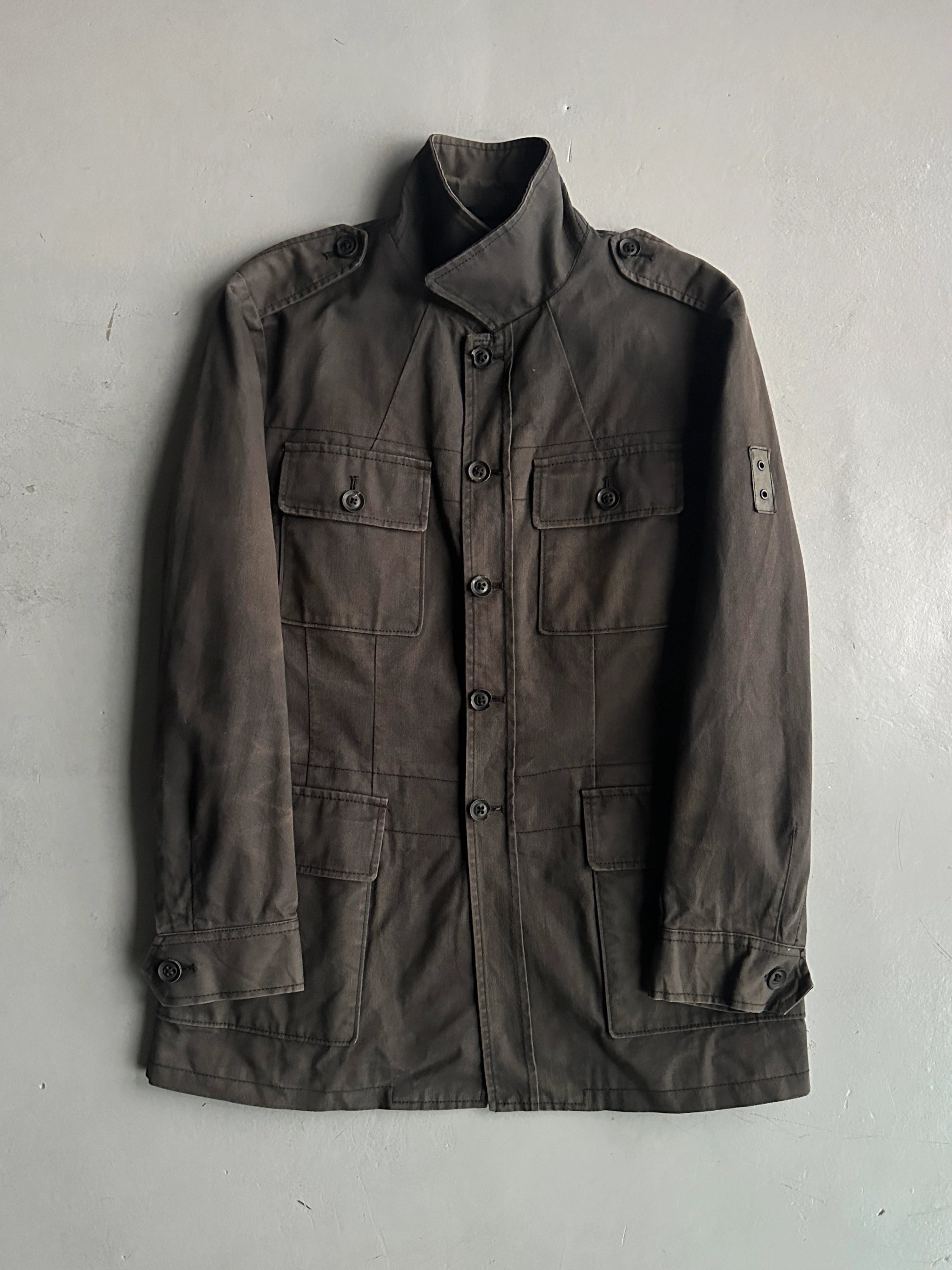 YOHJI YAMAMOTO Y's - A/W 2006 STRAIGHT FIT CARGO JACKET