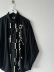 COMME DES GARÇONS HOMME - F/W 2024 LONG SHIRT WITH BUTTON EMBELLISHMENTS