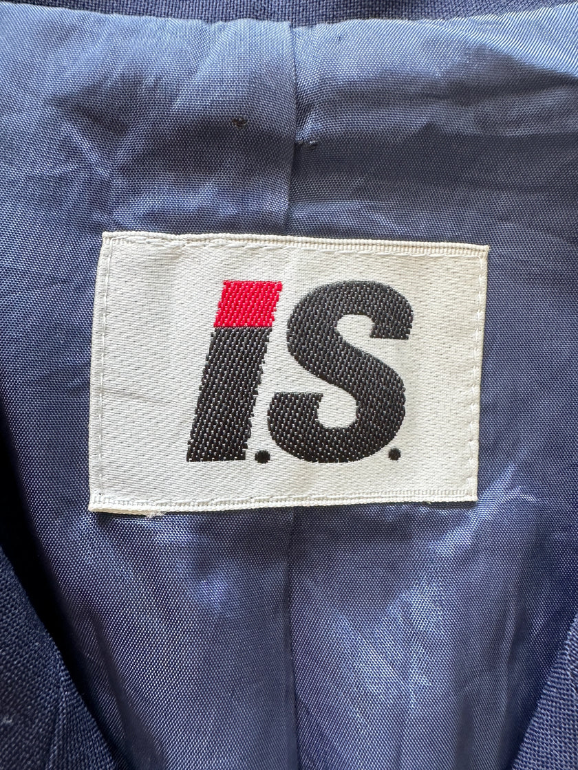 ISSEY MIYAKE IS - 1980s DOUBLE BREASTED BLAZER