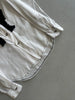 COMME DES GARÇONS - A/W 2010 RUFLLED FRONT SILKY LONG SLEEVE SHIRT
