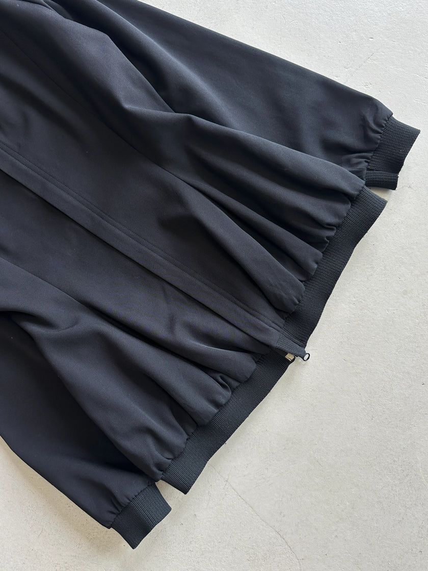 YOHJI YAMAMOTO - A/W 2001 BALLOON HEM ZIPPED JACKET