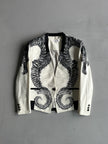 HELMUT LANG - 2000s SEAHORSE PRINTED BLAZER