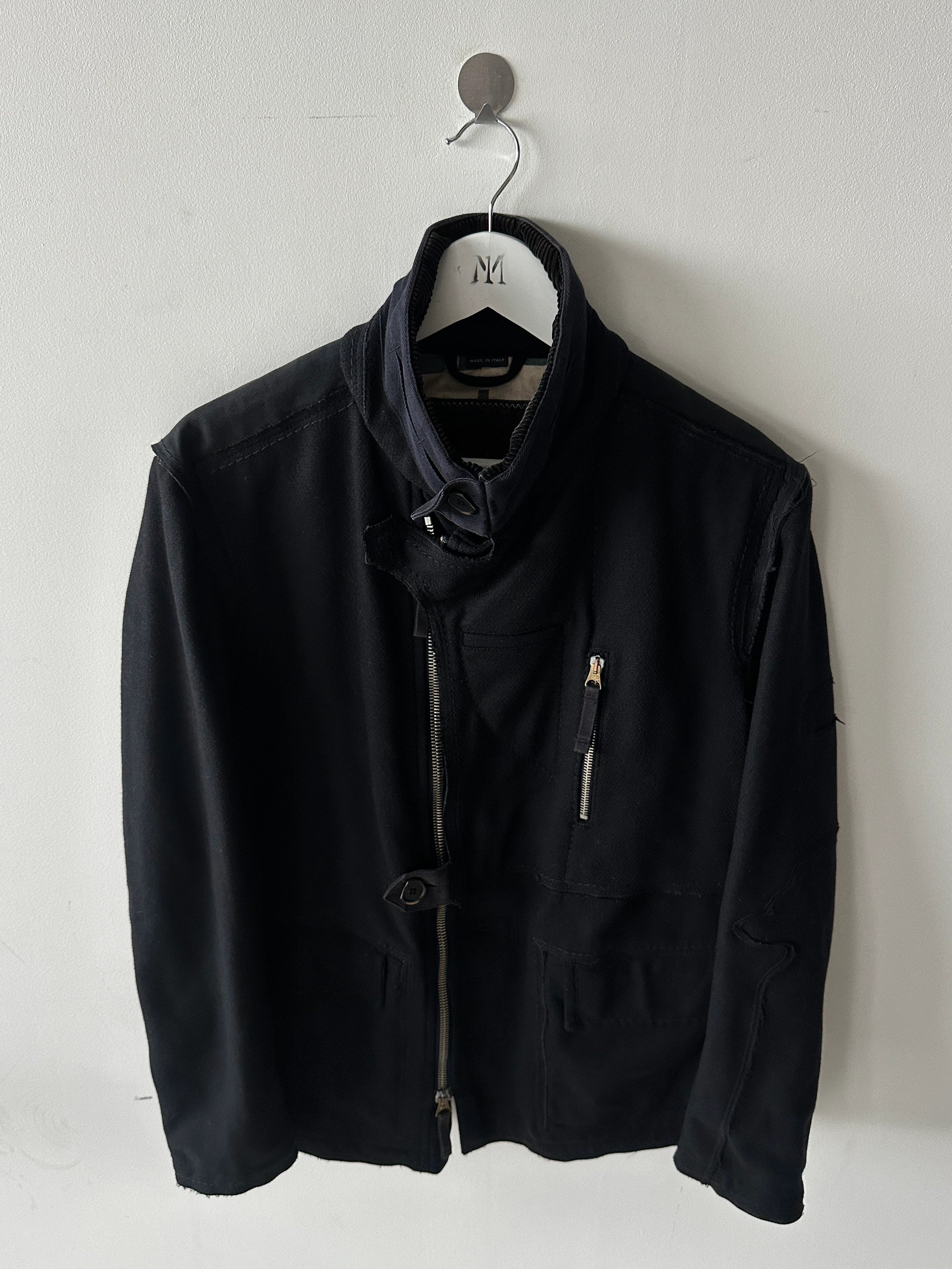 MARITHÉ + FRANÇOIS GIRBAUD - early 2000s STRAIGHT FIT JACKET