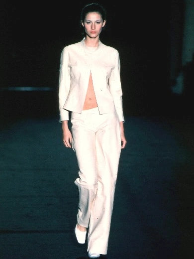 COSTUME NATIONAL - S/S 1999 LIGHT JACKET WITH ZIPPED SLEEVE