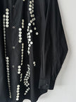 COMME DES GARÇONS HOMME - F/W 2024 LONG SHIRT WITH BUTTON EMBELLISHMENTS
