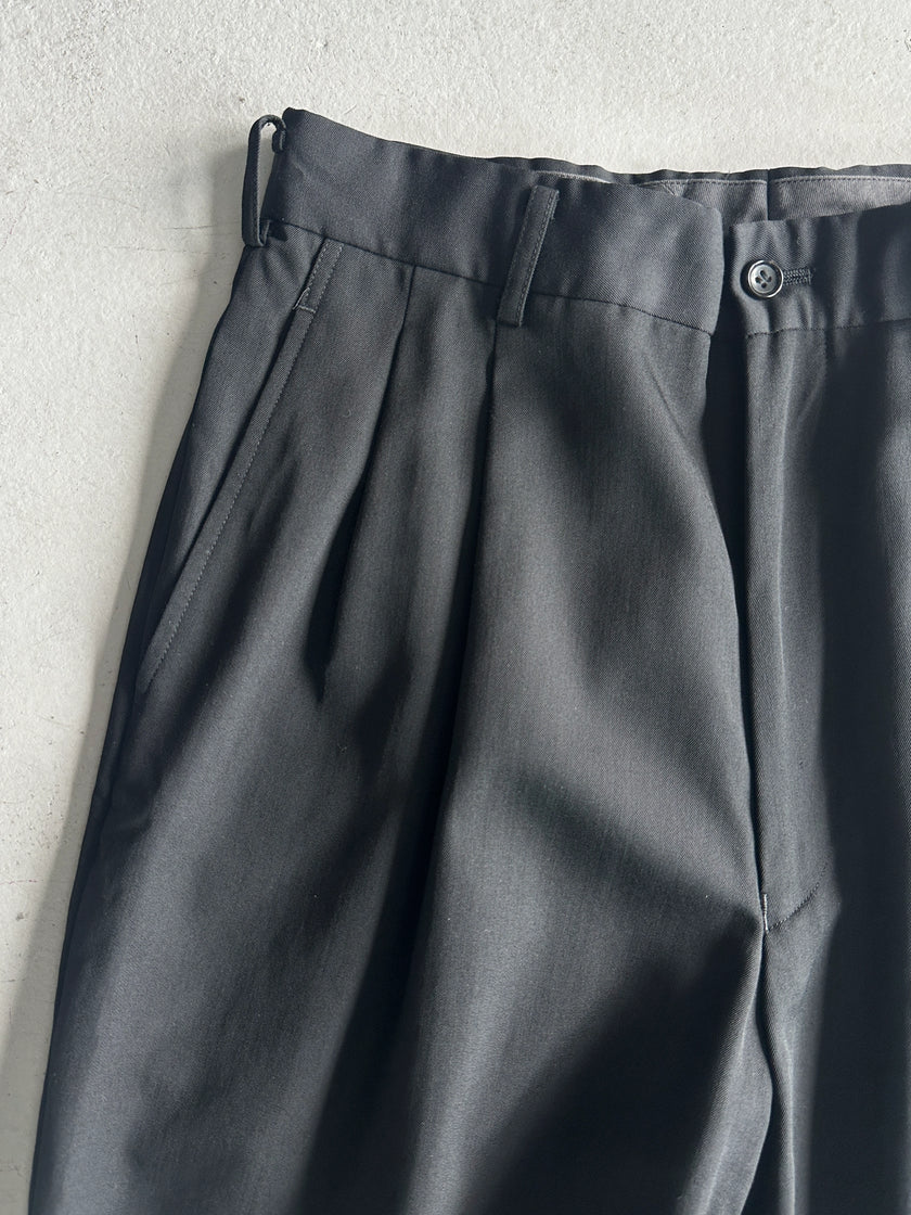 COMME DES GARÇONS - A/W 1998 FRONT PLEATS TAILORED TROUSERS