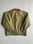 YVES SAINT LAURENT - 1980s 2 IN 1 REVERSIBLE BOMBER JACKET WITH ZIP AT COLLAR
