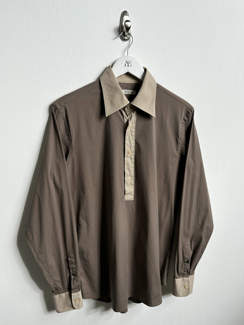 PRADA - early 2000s LONG SLEEVE TECHNICAL SHIRT (Copy)