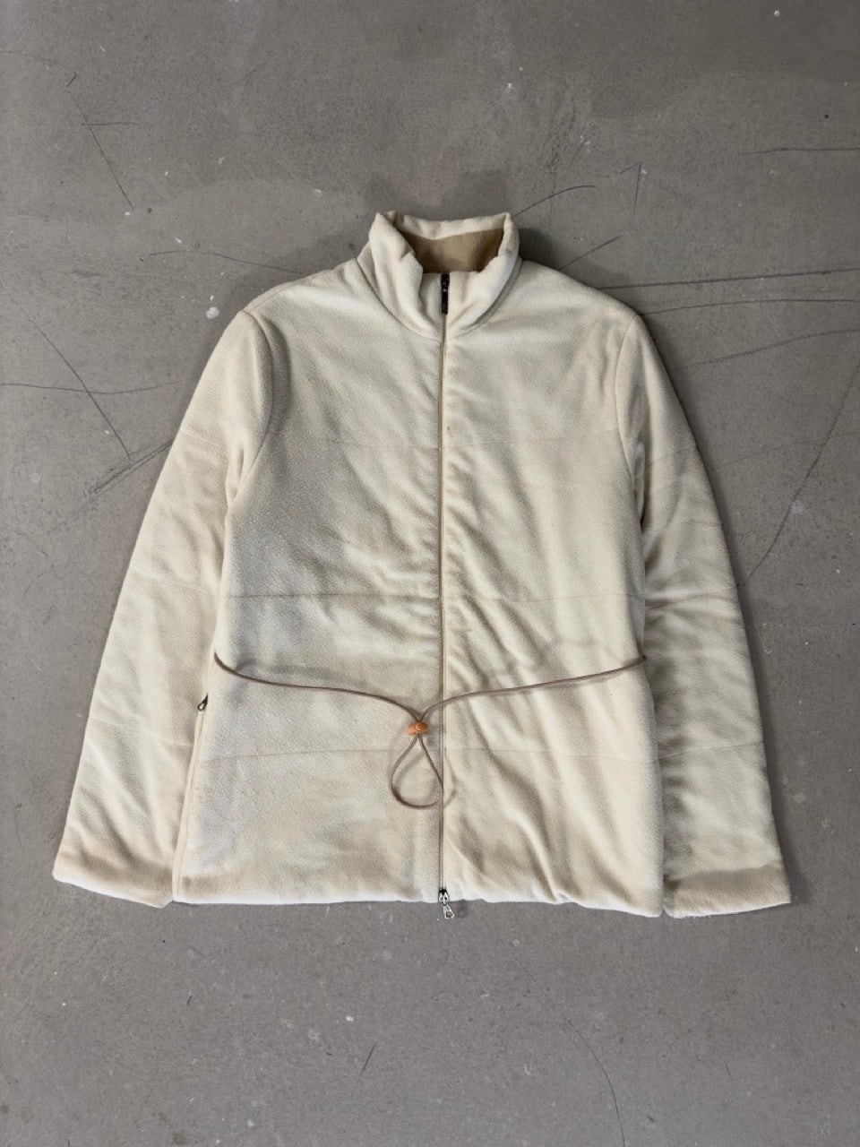 MONCLER- MOCK NECK ZIPPED JACKET