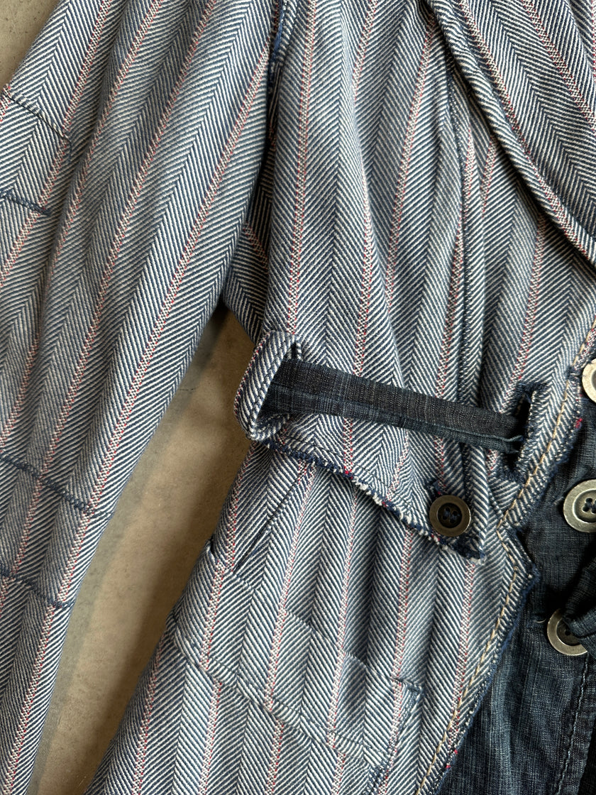 MARITHÉ + FRANÇOIS GIRBAUD - 2000s BELTED BLAZER