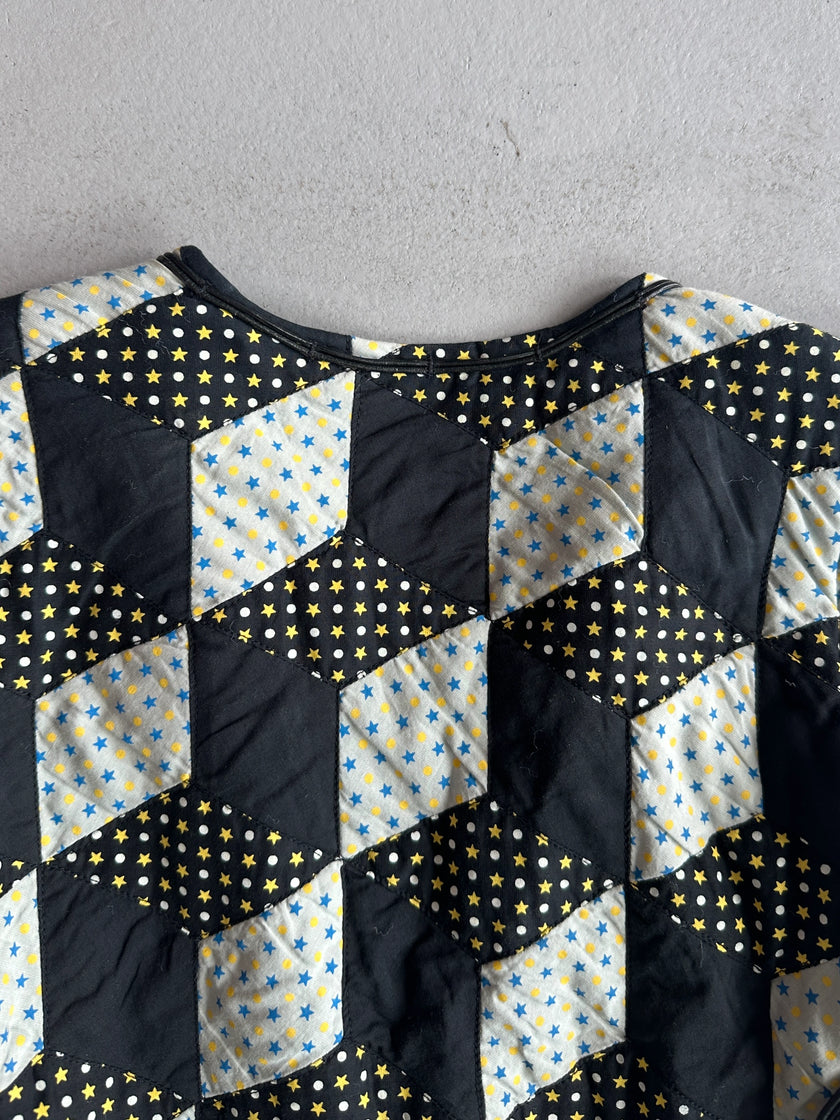 MAHARISHI - 2000s STRUCTURED QUILTED CARDIGAN