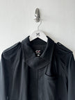 GIANFRANCO FERRÉ - S/S 2008 STRAIGHT FIT JACKET WITH OVERSIZED THROAT FLAP